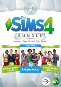 The Sims 4: Bundle (Parenthood, Vintage Glamour Stuff & Bowling Night Stuff) (PC)