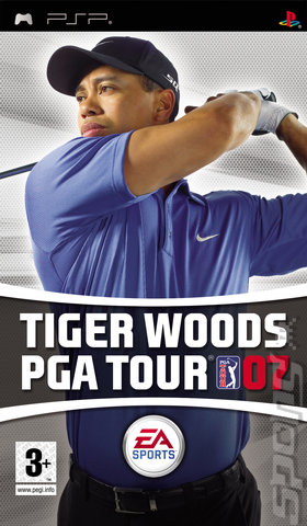 Tiger Woods PGA Tour 07 - PSP Cover & Box Art