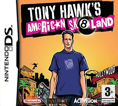 Tony Hawk's American Sk8land - DS/DSi Cover & Box Art
