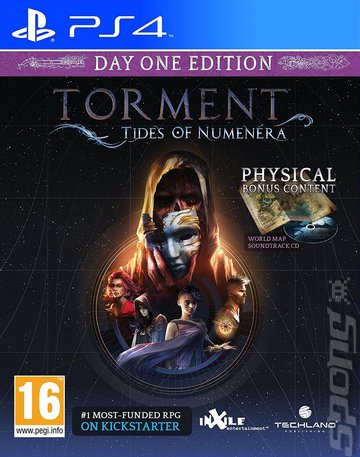 Torment: Tides of Numenera - PS4 Cover & Box Art