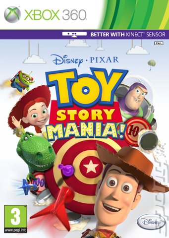 Toy Story Mania! - Xbox 360 Cover & Box Art