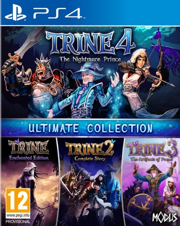 Trine Ultimate Collection - PS4 Cover & Box Art