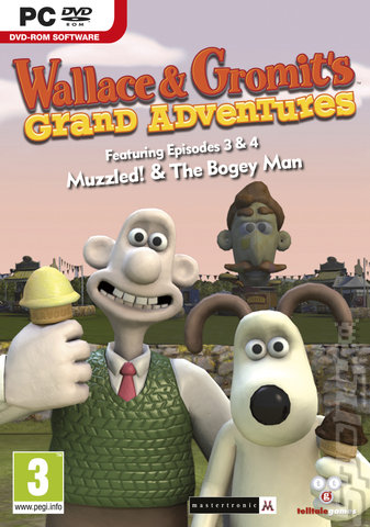 Wallace & Gromit's Grand Adventures: Episodes 3 & 4 - PC Cover & Box Art