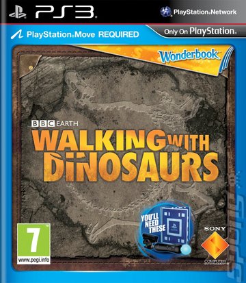 Wonderbook: Walking With Dinosaurs - PS3 Cover & Box Art