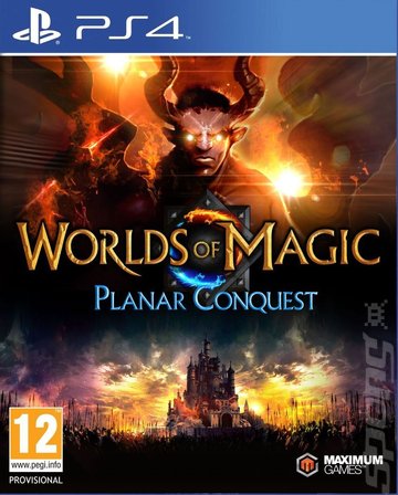 Worlds of Magic: Planar Conquest - PS4 Cover & Box Art