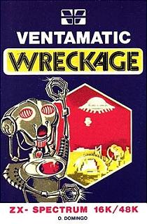Wreckage - Spectrum 48K Cover & Box Art