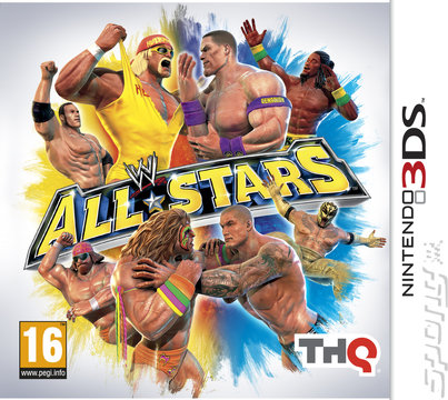 WWE All Stars - 3DS/2DS Cover & Box Art