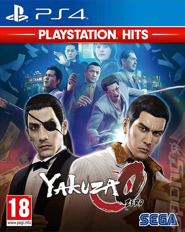 Yakuza 0 - PS4 Cover & Box Art