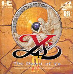 Ys IV: The Dawn of Ys - NEC PC Engine Cover & Box Art