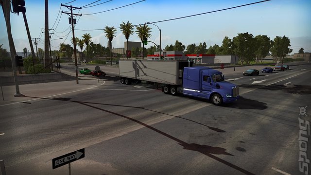 American Truck Simulator: Starter Pack: California - PC Screen