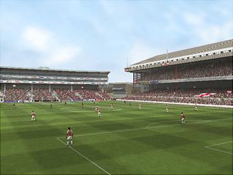 Arsenal Club Football - PS2 Screen