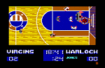 Basket Playoff - C64 Screen