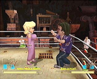 Celebrity Deathmatch - PS2 Screen