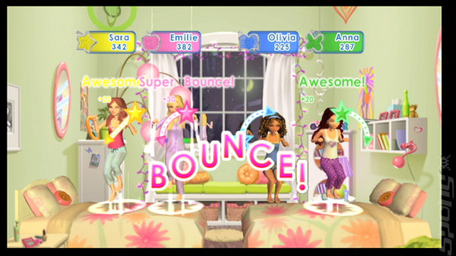 Charm Girls Club My Dance Party - DS/DSi Screen