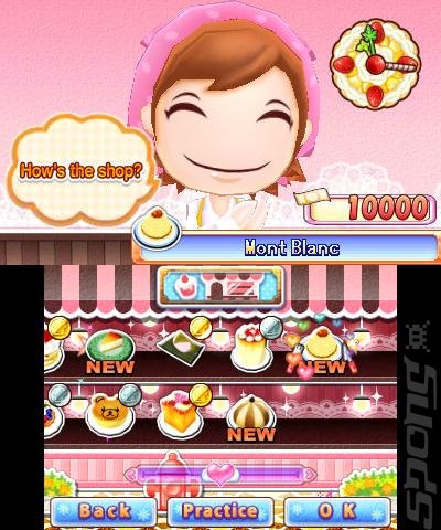 Cooking Mama: Sweet Shop - 3DS/2DS Screen