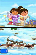 Dora Saves the Snow Princess - DS/DSi Screen