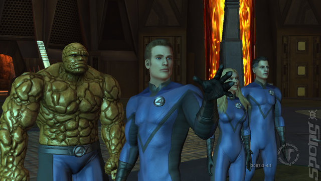 Fantastic Four: Rise of the Silver Surfer - PS2 Screen