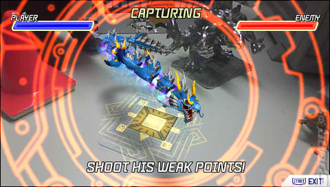 Invizimals: Shadow Zone - PSP Screen