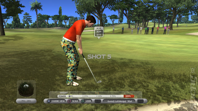 John Daly's ProStroke Golf - PC Screen