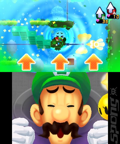 Mario & Luigi Dream Team Bros. Editorial image