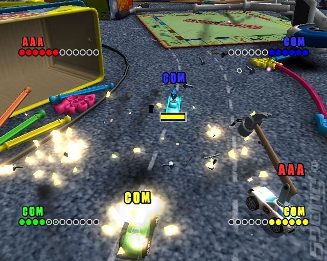 Micro Machines V4 (PS2) Editorial image