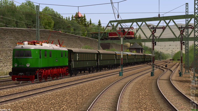 Model Train Simulator 2011 - PC Screen