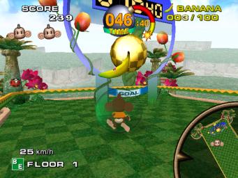 Super Monkey Ball - GameCube Screen