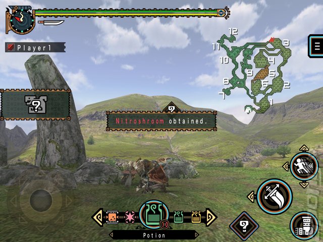 Monster Hunter 4 Ultimate - 3DS/2DS Screen