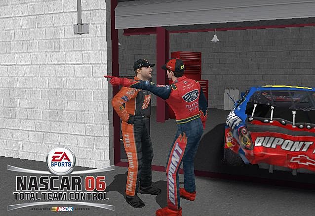NASCAR 06: Total Team Control - PS2 Screen