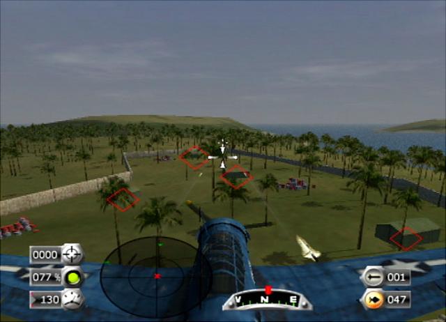 Pacific Warriors 2: Dogfight! - PS2 Screen