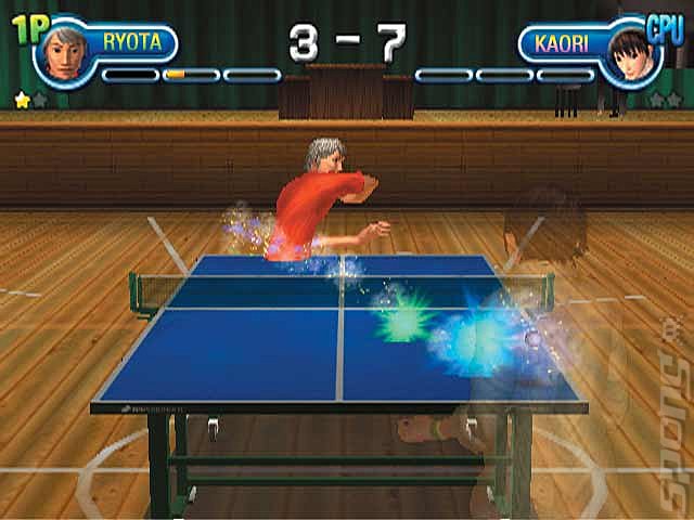 Pink Pong - PS2 Screen