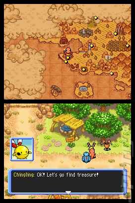 Pok�mon Mystery Dungeon: Explorers Of Time - DS/DSi Screen