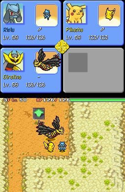 Pok�mon Mystery Dungeon: Explorers of Sky - DS/DSi Screen