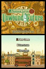 Professor Layton and the Lost Future - DS/DSi Screen