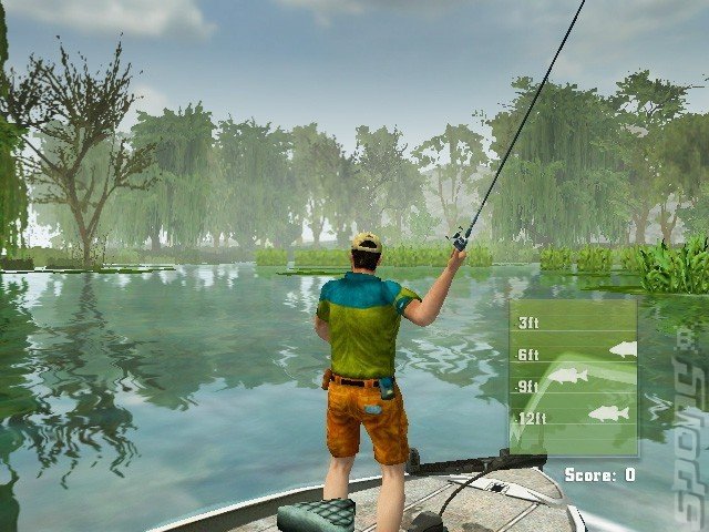 Rapala Fishing Frenzy 2009 - Wii Screen