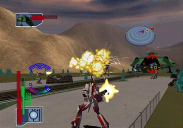 Robotech: Battlecry - GameCube Screen