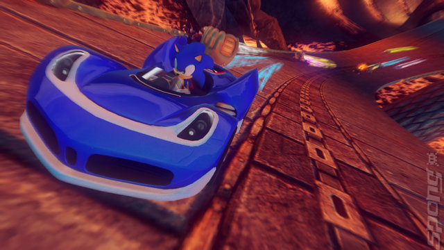 Sonic & All-Stars Racing Transformed - Wii U Screen