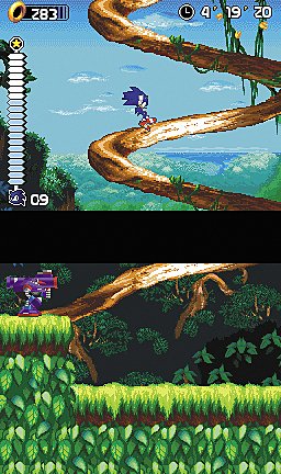 Sonic Rush - DS/DSi Screen
