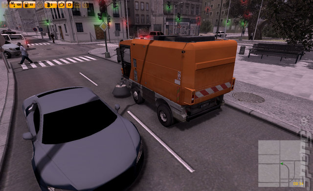 Street Cleaning Simulator - PC Screen