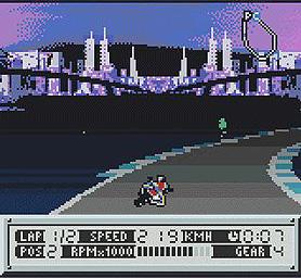 Suzuki Alstare Extreme Racing - Game Boy Color Screen