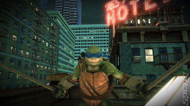 Teenage Mutant Ninja Turtles - Wii Screen