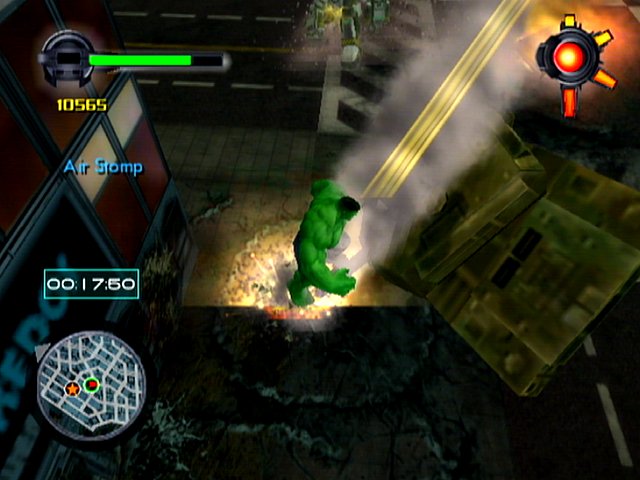 The Incredible Hulk: Ultimate Destruction - Xbox Screen