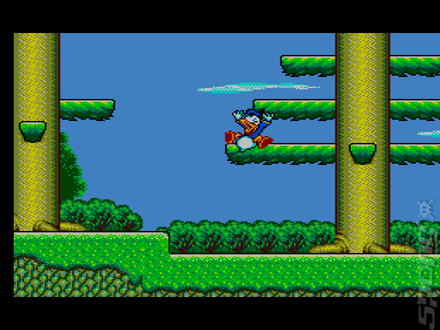 The Lucky Dime Caper starring Donald Duck - Sega Master System Screen