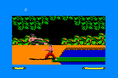Way of the Exploding Fist 2, The - C64 Screen