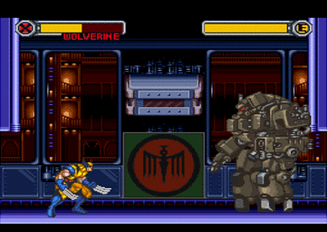 X-Men: Mutant Apocalypse - SNES Screen