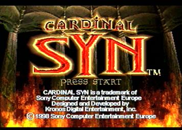Cardinal Syn - PlayStation Screen