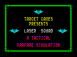 Laser Squad - Sinclair Spectrum 128K Screen