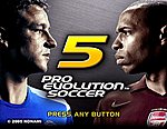 Related Images: Pro Evolution Soccer 5 Goes Straight to Number One News image