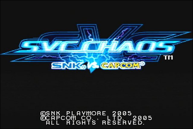 snk vs capcom. SNK Vs Capcom: SVC Chaos