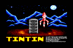 Tin Tin on the Moon - C64 Screen